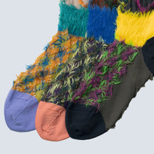 Reversible Crew Socks "Kitsune argyle" / EU 42-44