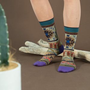 Design Crew Socks “Kilim patchwork” / EU 42-44