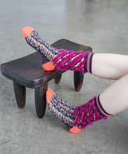 LESSER TALE reversible fur socks / EU 36~40