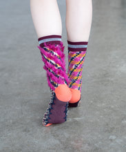 LESSER TALE reversible fur socks / EU 36~40