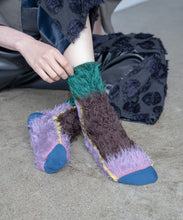 HAPPY PENGUIN reversible fur socks / EU 36~40