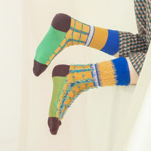 Design Crew Socks "BLOCK FLAG" / EU 36~40