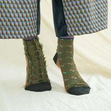 Design Crew Socks "BLOCK FLAG" / EU 36~40