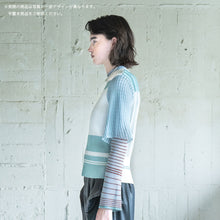 Rib Knit Tops "FUSION"