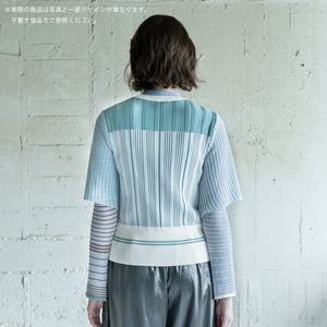 Rib Knit Tops "FUSION"