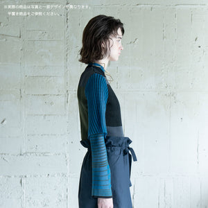 Rib Knit Tops "FUSION"