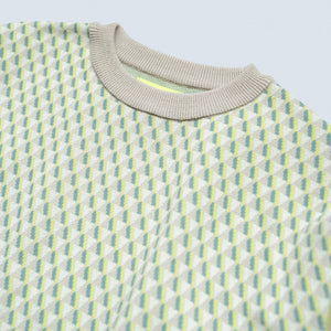 Pullover "Geo Border"