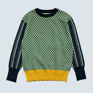 Pullover "Geo Border"