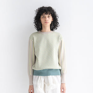 Pullover "Geo Border"