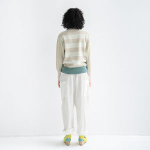 Pullover "Geo Border"