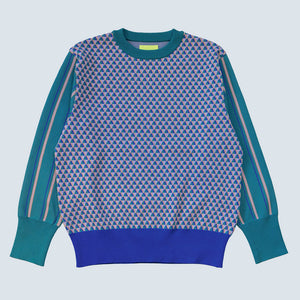 Pullover "Geo Border"