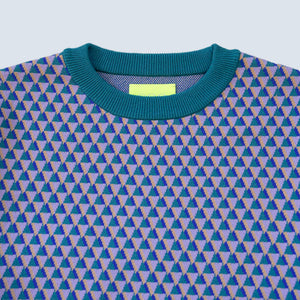 Pullover "Geo Border"
