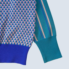 Pullover "Geo Border"