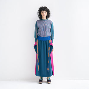 Pullover "Geo Border"