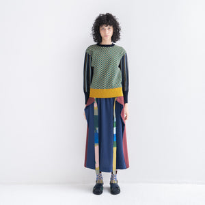 Pullover "Geo Border"