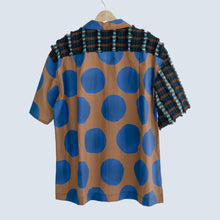 Short Sleeve Open Collar Shirt "HALF TRIBAL"