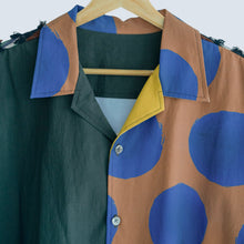 Short Sleeve Open Collar Shirt "HALF TRIBAL"