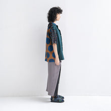 Short Sleeve Open Collar Shirt "HALF TRIBAL"