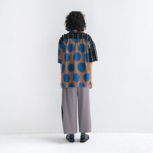 Short Sleeve Open Collar Shirt "HALF TRIBAL"