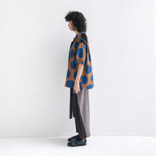 Short Sleeve Open Collar Shirt "HALF TRIBAL"