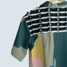 Short Sleeve Open Collar Shirt "HALF TRIBAL"