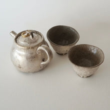 Kigata Chacho Silver S Set (Teapot with two cups)