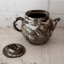 Kigata Chacho White Snow  L Glaze Set (Teapot with two cups)