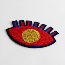 Chenille Patch / One-eyed ghost (Red)