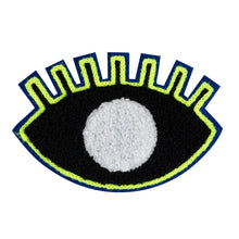 Chenille Patch / One-eyed ghost (Black)