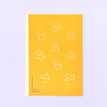 PAD NOTE-Notebook A5 Yellow Plain - Dog edition