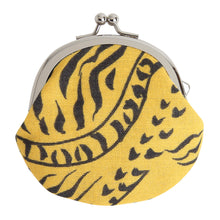 Mini Purse / Tiger (Yellow)
