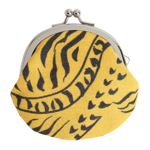 Mini Purse / Tiger (Yellow)