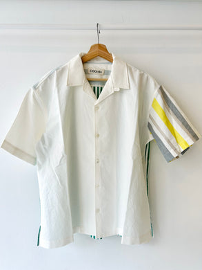 Short Sleeve Open Collar Shirt 