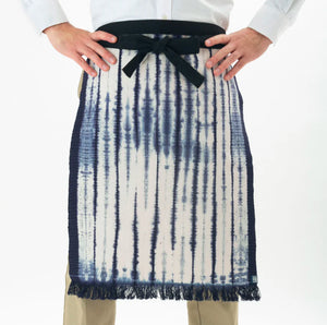 Maekake Apron - Shibori Dye Tornado