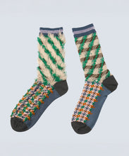 LESSER TALE reversible fur socks / EU 36~40