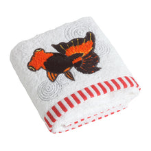 Hand Towel / Black Goldfish