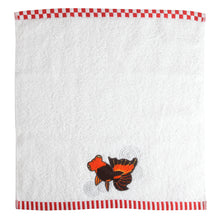 Hand Towel / Black Goldfish