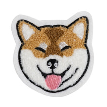 Chenille Patch / Shiba Smiling