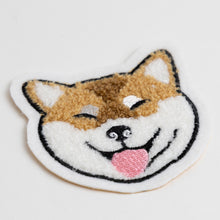 Chenille Patch / Shiba Smiling