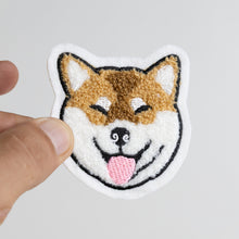 Chenille Patch / Shiba Smiling