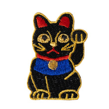 Patch / Lucky Charm - Fortune Cat - Black