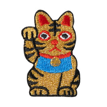 Patch / Lucky Charm - Fortune Cat - Gold
