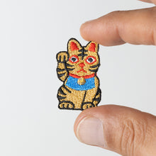Patch / Lucky Charm - Fortune Cat - Gold