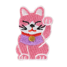 Patch / Lucky Charm - Fortune Cat - Pink