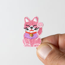 Patch / Lucky Charm - Fortune Cat - Pink