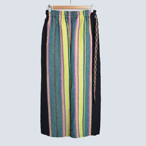 Latin Stripe Pants - Purple