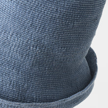 Paper linen braid denim hat short
