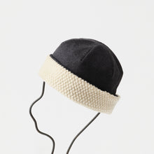 Reversible Beanie - Popcorn White