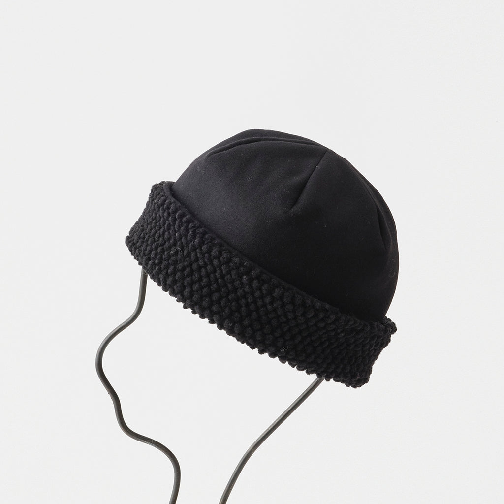 Reversible Beanie - Popcorn Black