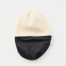 Reversible Beanie - Popcorn White